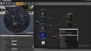 Using Poliigon displacement textures in Unreal Engine 4