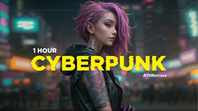 1 HOUR Cyberpunk / Midtempo / Industrial Bass Mix