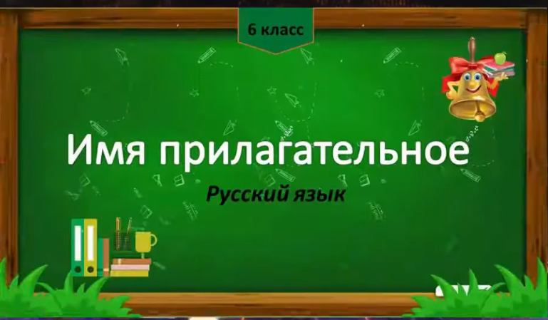 Имя прилагательное как часть речи. Русский язык 6 класс