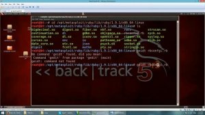 حل مشكلة bundle install لمشروع الميتاسبلويت " MetaSploit "