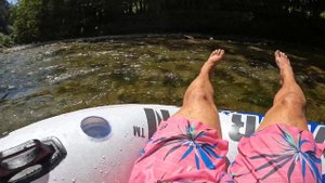 Intex River Run water float