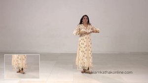 Parmelu ka Tukra - Body Postures, Movements and Footwork | Learn Kathak Online | Lesson 122