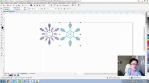 КАК НАРИСОВАТЬ СНЕЖИНКУ В  Corel DRAW. СПОСОБ №2. ПОДРОБНЫЙ УРОК ДЛЯ НАЧИНАЮЩИХ
