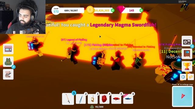 GLOW Fish Farming "Update 7"! Fishing Simulator Roblox смотреть онлайн