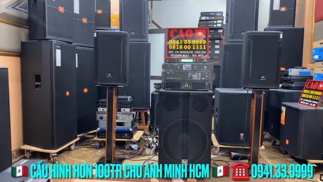 Cấu Hình Karaoke Hơn 100Tr Gửi Bạn Minh Q6 HCM | Cao JBL смотреть онлайн