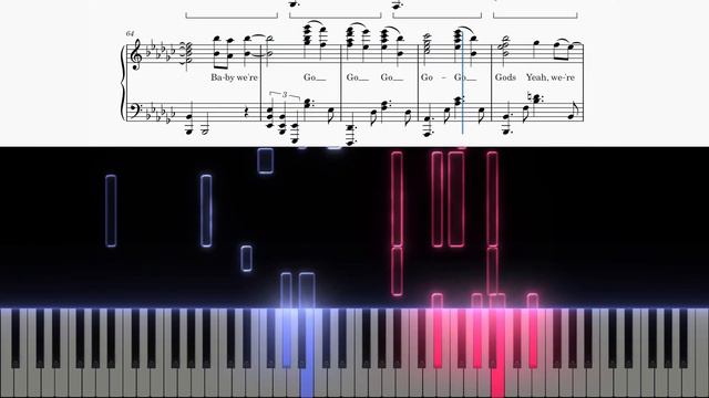 League of Legends - GODS | Piano Tutorial + Sheet Music