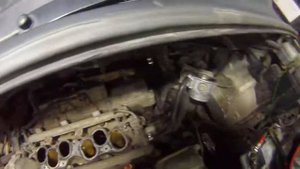 LEXUS RX300 1MZ-FE демонтаж впускного колектора