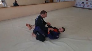 Закрытый гард: пендулум свип(flower sweep, pendulum sweep)