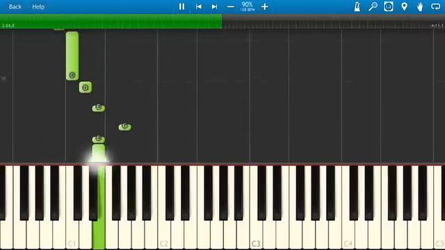 The White Stripes - Seven Nation Army - Piano Tutorial - How To Play - Synthesia смотреть онлайн