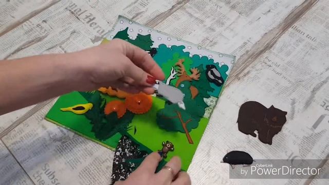 #QuietBook  #развивающиекнижки. Большая энциклопедия животных..
