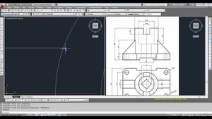 Деталь в AutoCAD