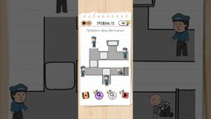 Прохождение Побег из тюрьмы 1 - 20 уровень ?? Brain test 2: Tricky Stories