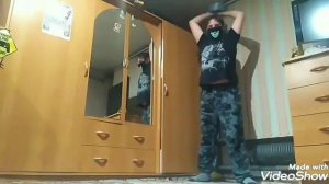 Моя разминка перед вечерней тренировкой