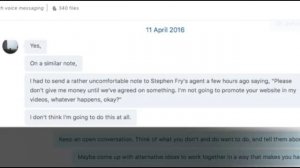 Alex (Exurb1a) lied about working for CERN, Claimed Stephen Fry wanted to work with him & more