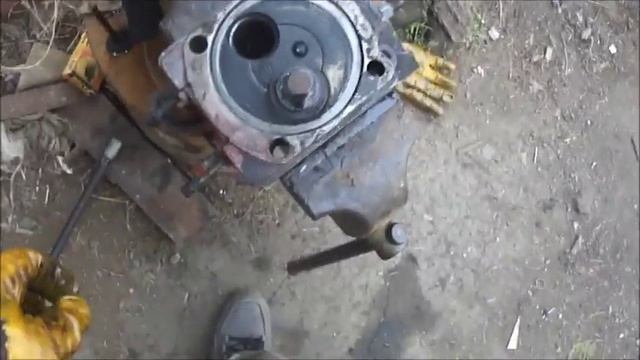 Ремонт ЦПГ трактора Т-25. (Часть 1) смотреть онлайн