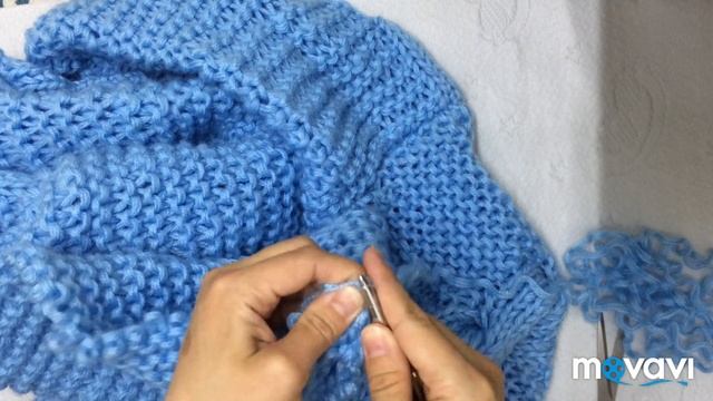 РЕЖУ КАРДИГАН! Как удлинить или укоротить вязаное изделие.