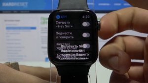 Активация Siri на Apple Watch SE / Как включить голосовой помошник Siri на Apple Watch SE?