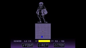 SwapFell  - Papyrus Hard Mode / No Delay | Phase 2 Full Fight | [INF HP]