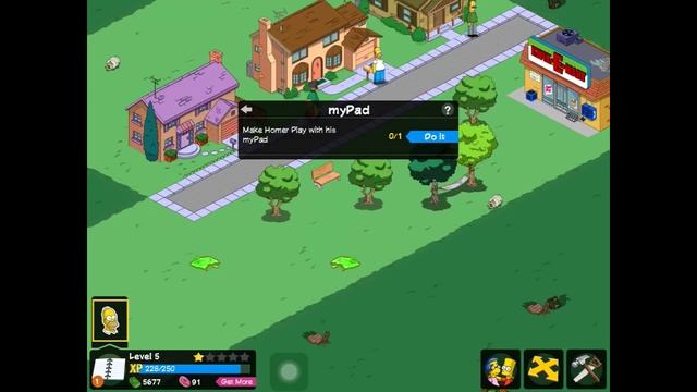 The Simpsons Tapped Out: Super Secret Bonus! | 10 Free Donuts & Jebediah Springfield Statue смотреть онлайн