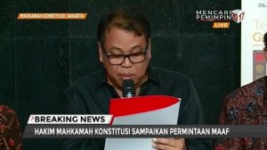 Dewan Mahkamah Konstitusi Bebas Tugaskan Patrialis Akbar