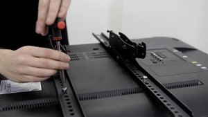 ONKRON кронштейн для телевизора UT4 40"-85" наклонный, чёрный