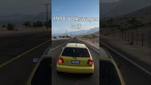 Volkswagen Golf evolution in Forza horizon 5