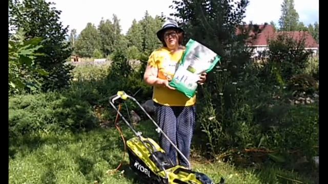 Как сделать хороший газон. На даче у Нины с компанией "Элитагро" смотреть онлайн