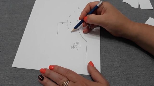 Конструирование воротника по просьбе подписчиков смотреть онлайн