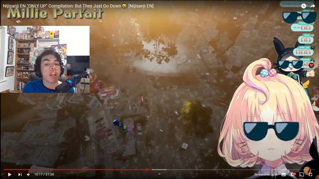 Nijisanji EN "ONLY UP" Compilation: But They Just Go Down😂 [Nijisanji EN] REACTION