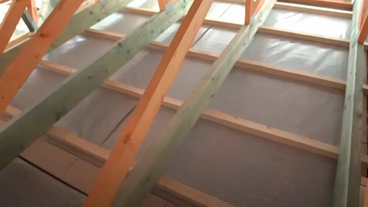 ЗАВЕРШАЕМ ТЕПЛОВОЙ КОНТУР ДОМА. УТЕПЛЯЕМ ПЕРЕКРЫТИЕ ЧЕРДАКА