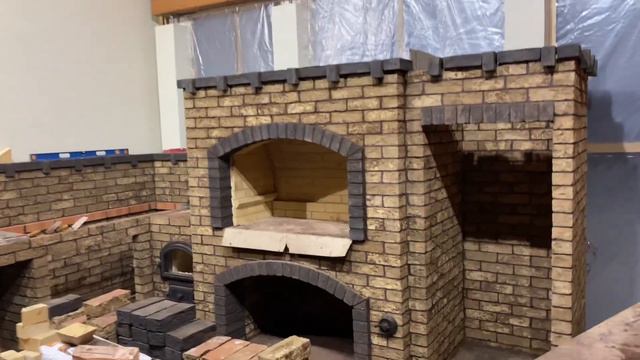 Казан мангал тандыр из кирпича, процесс возведения смотреть онлайн