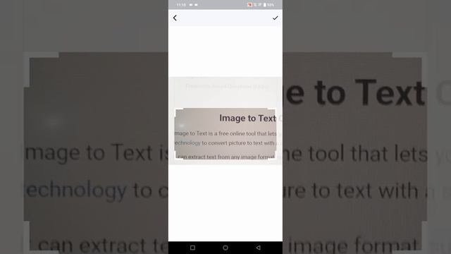 Image to text scanner