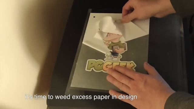 Black t-shirt printing with Ink Jet Dark transfer Paper and sublimation inks смотреть онлайн