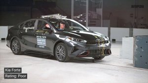 2023 Crash Test - Hond Civic, Toyota Corola, Kia Forte, Nissan Sentra & Subaru Crosstreck