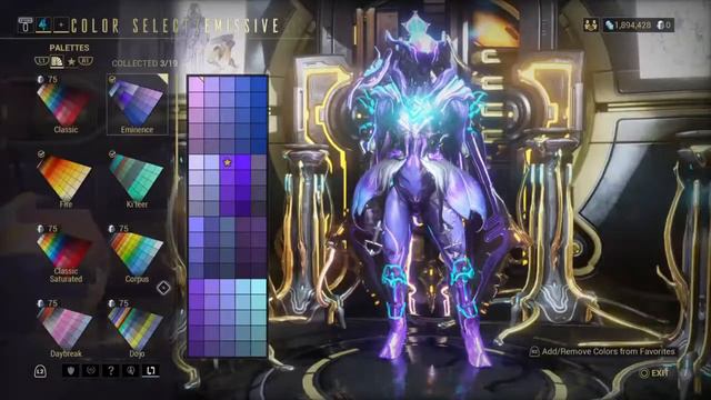 Warframe: Saryn Prime Fashion Frame