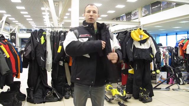 GLIDE Ski Doo 2014 куртка   видеообзор