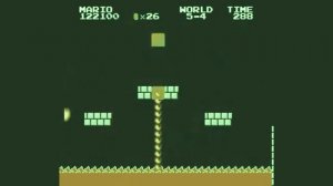 Super Mario bros game over effects