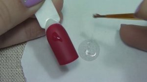 Гель-лак капли. Дизайн ногтей на матовом и глянцевом покрытии.