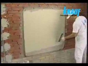 Штукатурные работы с КНАУФ Диамант