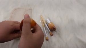 Набор кистей для макияжа Ecotools для минеральной косметики 4 штуки