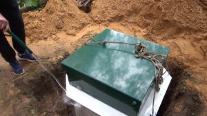 Септик в загородном доме. Канализация и частный дом. Полный процесс установки септика БиоДека.