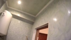 Ванная комната пластиковыми панелями.