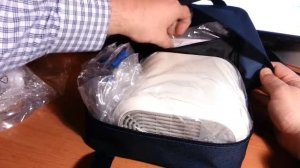 Компрессорный небулайзер (ингалятор) Omron c28, анбоксинг