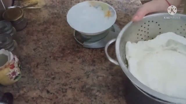 #кефиртворгдомашний Творог из кефира... смотреть онлайн