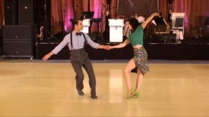 Sharon Davis & Juan Villafañe | Bill Bailey - Lindy Hop & Authentic Jazz Choreography (ILHC 2013)