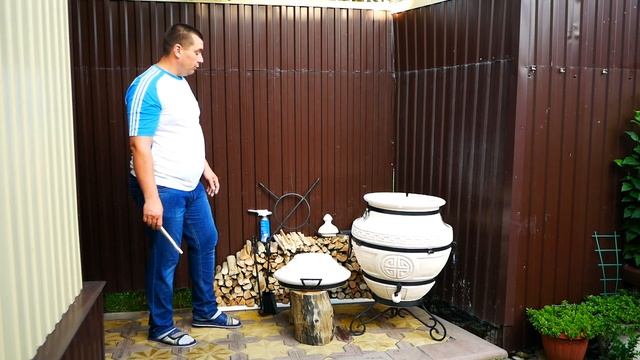 ТАНДЫР "ХАН".Обзор и первый розжиг. смотреть онлайн
