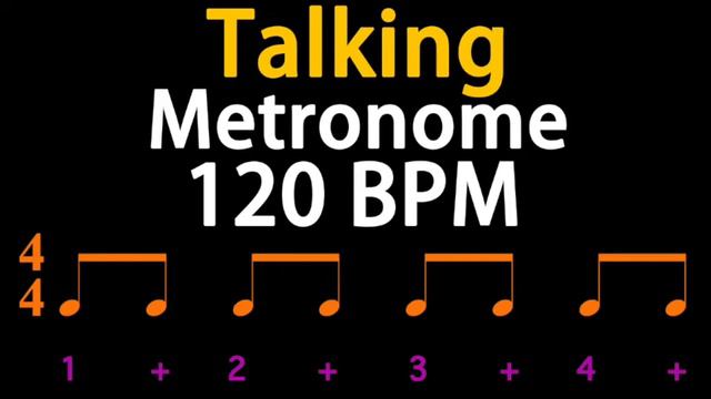 120BPM Talking Metronome (Eighth Note) 人聲節拍器 смотреть онлайн