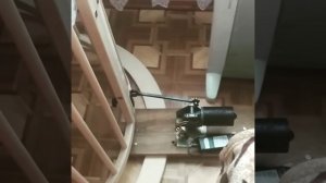 Механизм качания детской кроватки своими руками!
