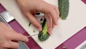 Карвинг – это легко! Огурец. . Как Сделать из Огурца Елочку
