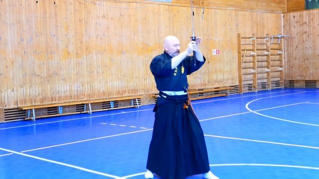 Old style of Isshin Ryu. Старый стиль Иссин Рю Иайдзюцу - Тэнноучи / Кириагэ. Комментарий.